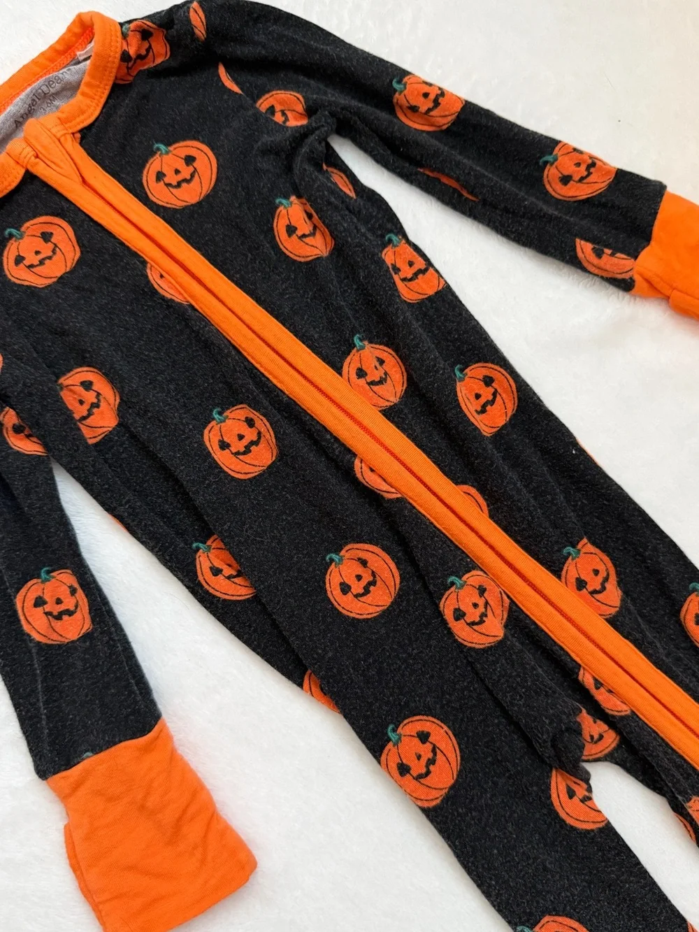 Angel Dear bamboo Halloween footie